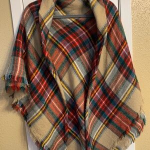 Altar’d State plaid shawl wrap